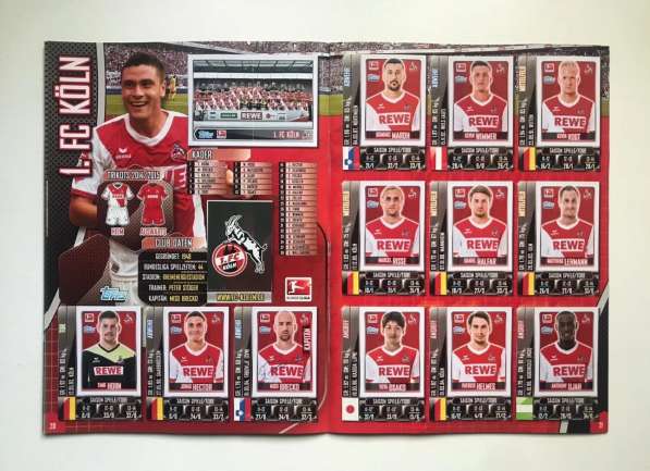 Panini / TOPPS Полный Альбом Бундеслига 2014-2015 в Москве фото 18
