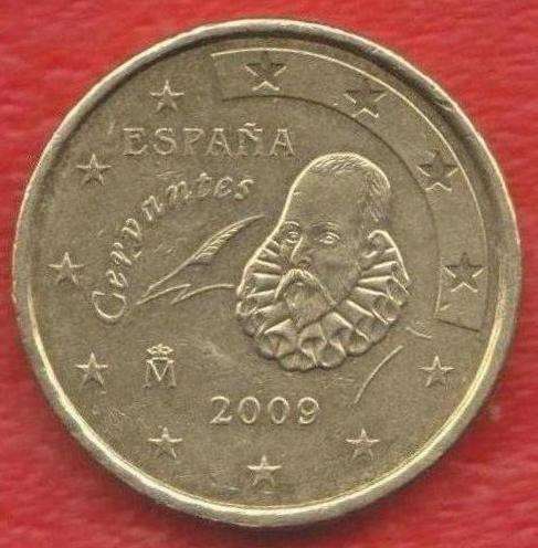 ЕВРО Испания 10 евроцентов 2009 г. цент