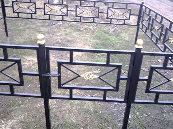 Изготовление оград на кладбище