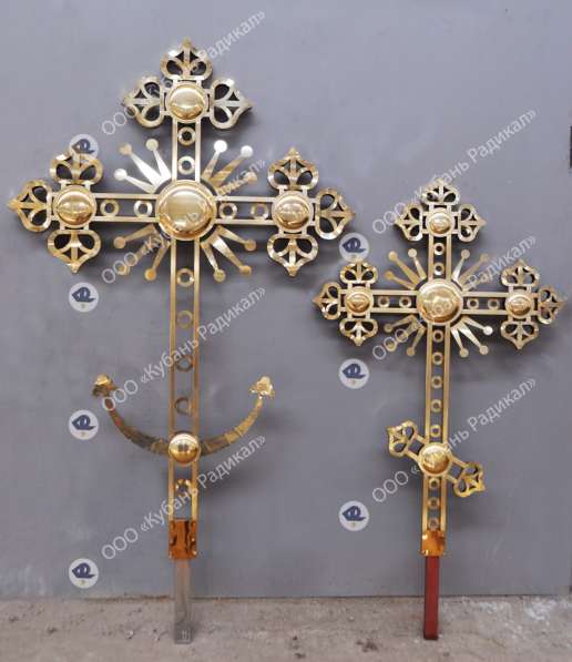 Изготовление крестов для куполов церквей в Краснодаре фото 3