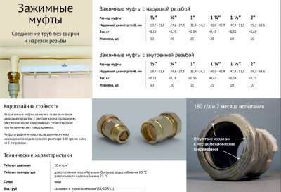 хомут для ремонта трубы в Балаково ООО "Сансфера" хомут, муфта LUXFA в Балаково фото 5