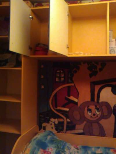 Гарнитур детский- шкафы и кровать в Энгельсе фото 5