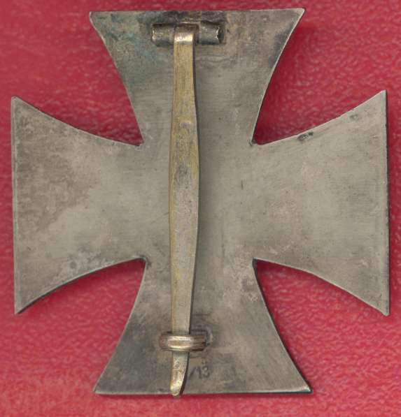 Германия Железный крест I класса клеймо