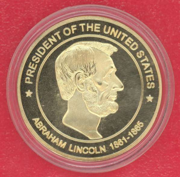 Жетон Медаль США Авраам Линкольн