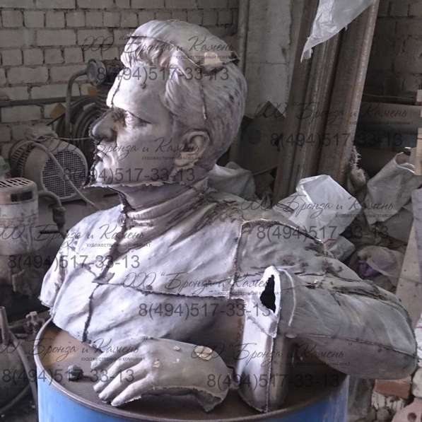 Бронзовый бюст в Москве фото 4