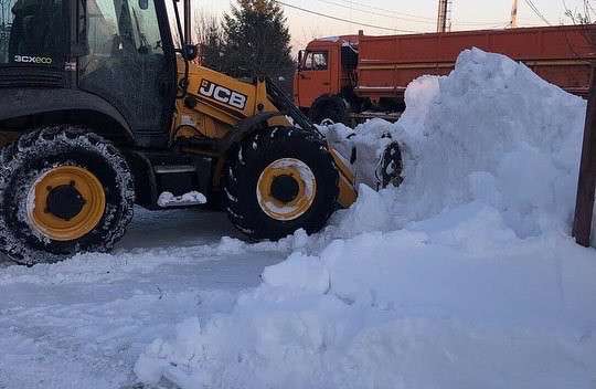 Вывоз и уборка снега в Бронницах фото 5