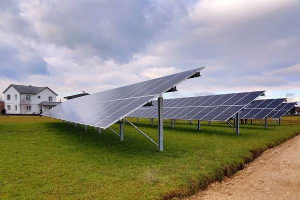 Солнечная сетевая электростанция в сборе на 184 кВт/ч