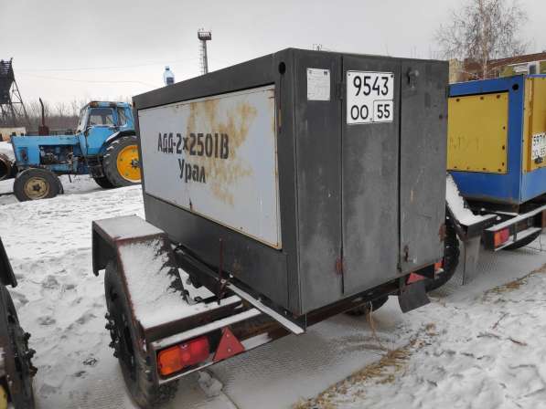 Агрегат сварочный АДД - 2*250 1ВП У1 (НАКС) №ОО 9543 в Омске