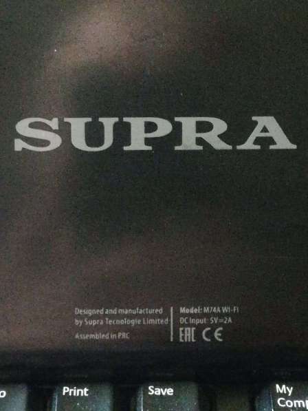 Планшет Supra M74A WI-FI