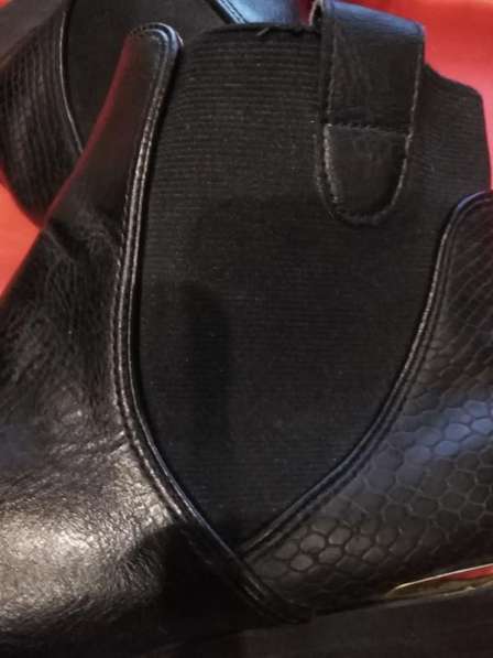 Кожаные ботинки челси размер 6/39, натуральная кожа new look в фото 5