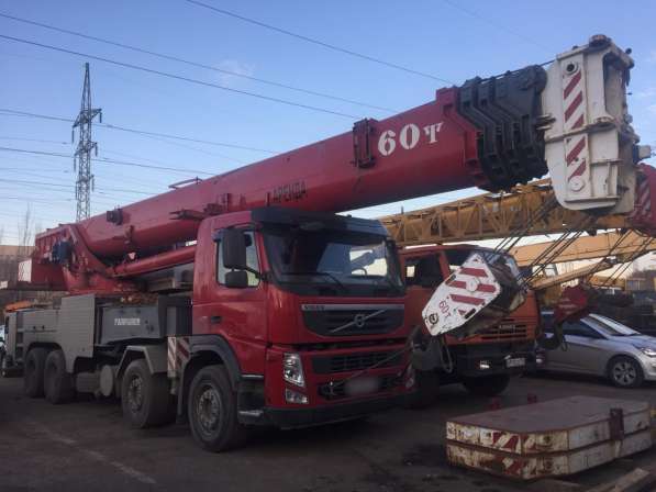Аренда автокрана 16-60 тонн в Москве фото 4