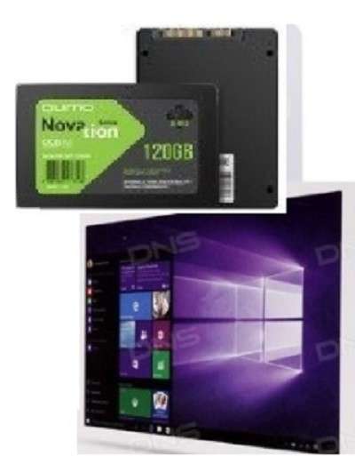 SSD-накопитель 120 Gb Qumo Novation MT c ОС Windows 10 Pro 3