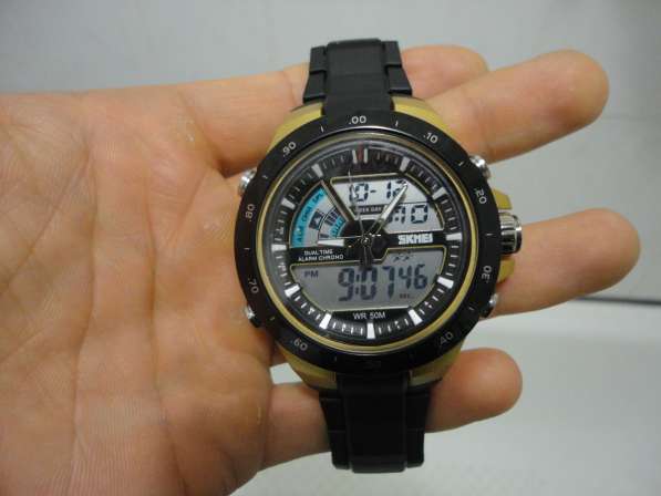 Мужские водонепроницаемые наручные часы Skmei Shark 1016 в фото 6