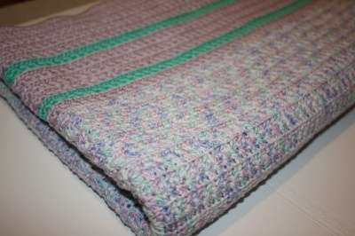 Вязаный детский плед в Москве