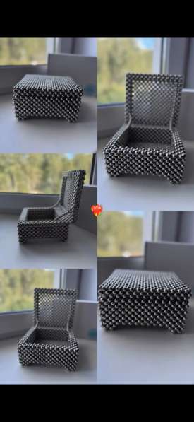 ?Шкатулочка из бусин ?