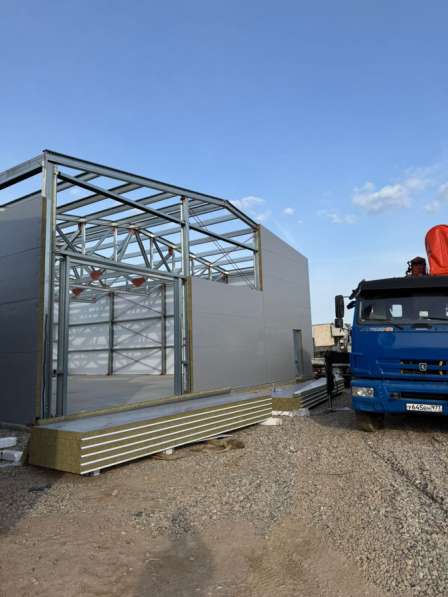 Монтаж сендвич панелей