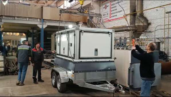 Мобильная парогенераторная установка