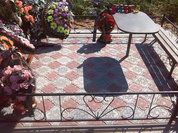 Благоустройство мест захоронений в фото 11