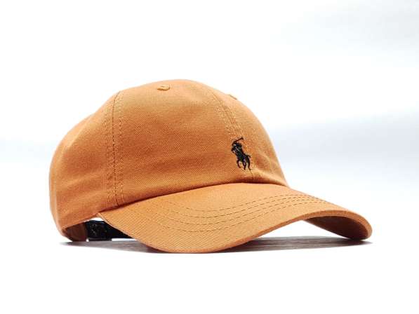 Бейсболка кепка polo Ralph Lauren (оранжевый) в Москве фото 4