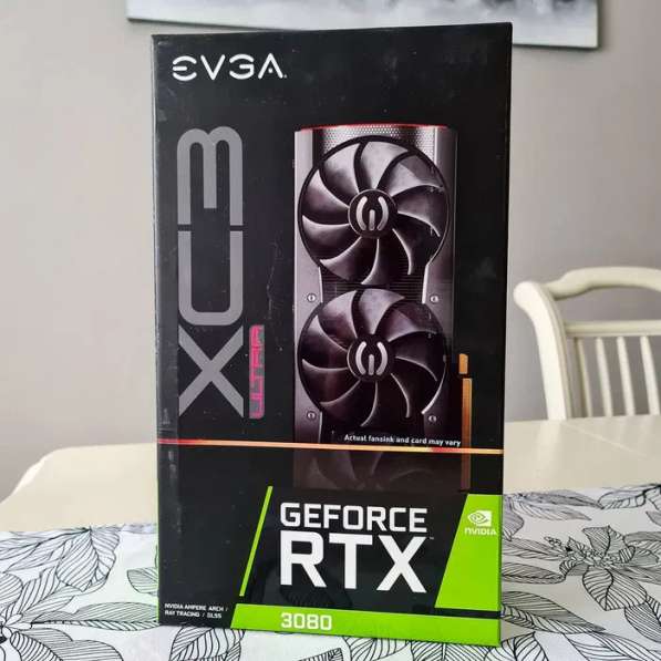 EVGA RTX 3080 XC3 Ultra Gaming, 10GB New