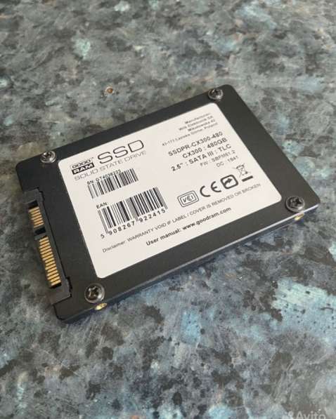Твердотельный накопитель SSD GoodRam 2.5 480Gb SSDPR-CX300-4 в Самаре фото 3