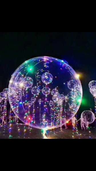 Воздушные шары прозрачный, мыльный пузырь в Новосибирске фото 3