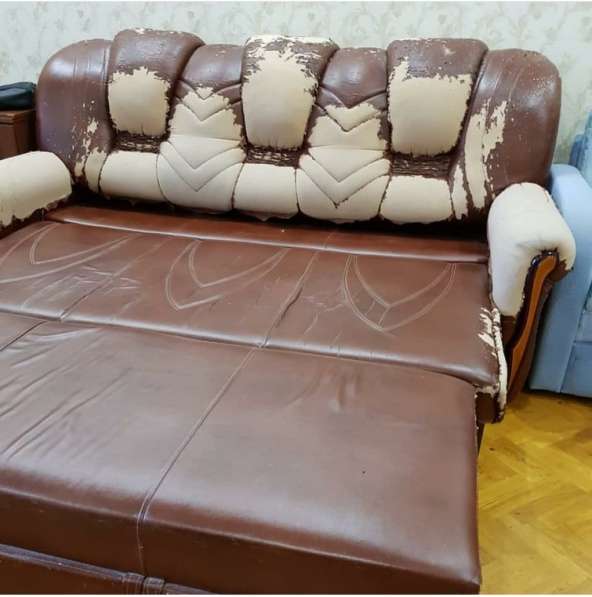 Перетяжка и ремонт мягкой мебели Капитоне в Казани фото 7