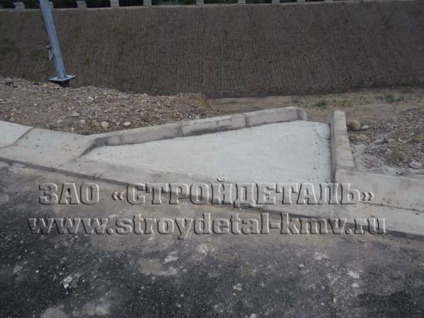 Блок бетонный Б-2, лотка прикромочного, дорожного водоотвода в Пятигорске фото 5