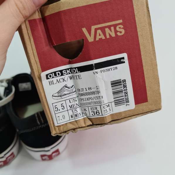 Кеды Vans old school в Рязани фото 8