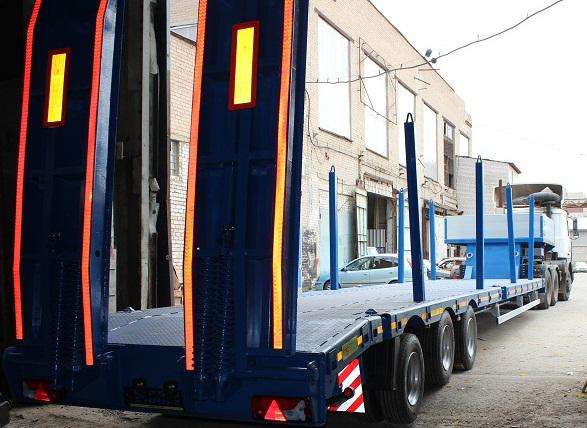 Трал-тяжеловоз 40 тонн с кониками в Челябинске