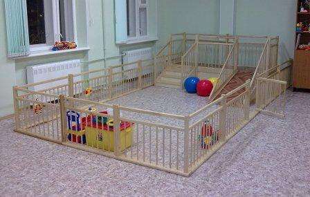 Ограждение, барьер, заборчик для детских садиков и домов ребенка в Москве фото 5