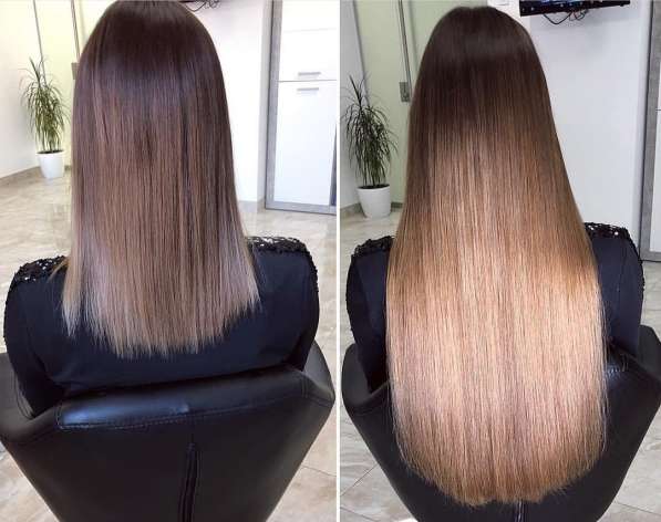 Наращивание волос в Москве фото 7