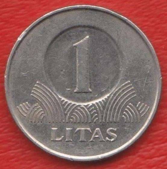 Литва 1 лит 2008 г