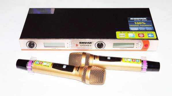 Радиосистема SHURE DM UGX9II 2 микрофона в фото 6