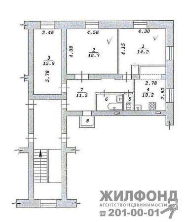 комнату, Новосибирск, Богдана Хмельницкого, 87 в Новосибирске