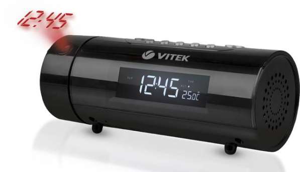 Радиоприемник Vitek VT-3527 BK радиобудильник