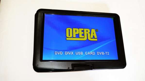 15,6" DVD Opera 1680 Портативный DVD-проигрыватель с Т2 TV в 