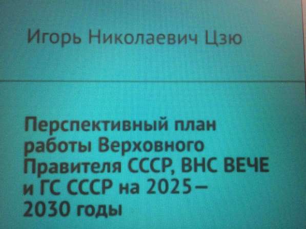 Игорь Цзю "Восьмое Обращение Верховного Правителя СССР" в Краснодаре фото 7