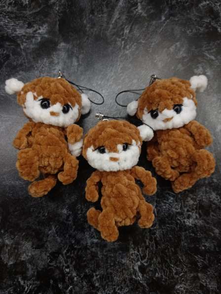 Вязанные брелочки