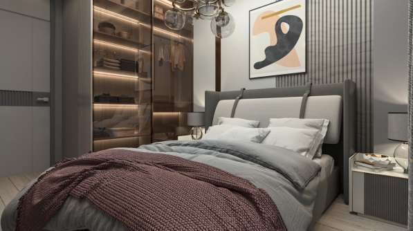 2-к. квартира 45м² Турция, Мерсин, Мезитли в фото 7