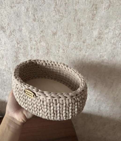 Вязаные корзинки в Абакане фото 5