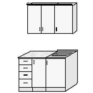 Кухонный гарнтитур Селена 381