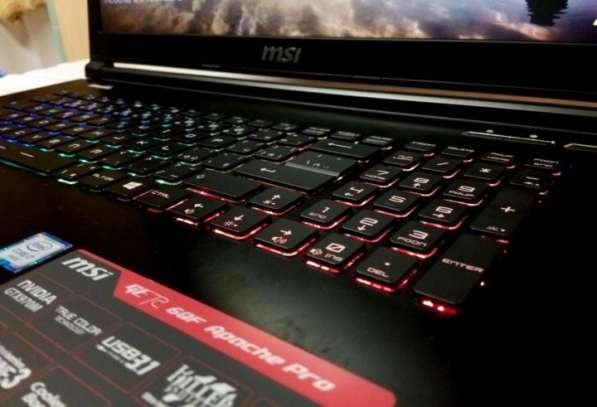 Ноутбук Msi Apache GE72 6QF в рабочем сост в Санкт-Петербурге фото 5