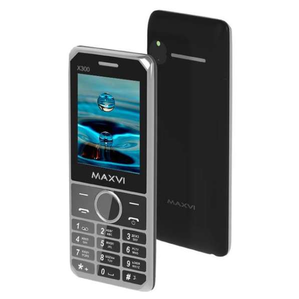Телефон мобильный MAXVI X300 BLACK