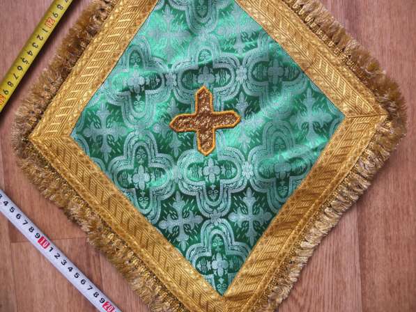 Фартук церковный, ручное шитьё золотой ниткой в Ставрополе