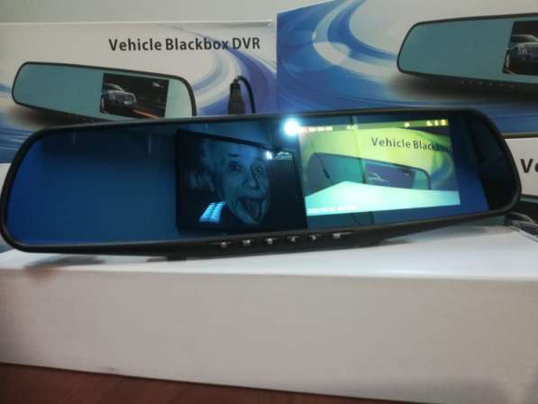 Видеорегистратор-зеркало Vehicle Blackbox DVR Full HD в Москве фото 5
