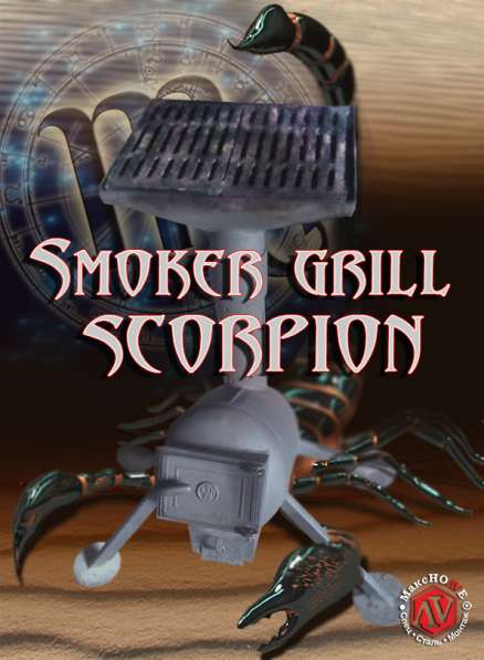 Smoker grill "SCORPIRN"