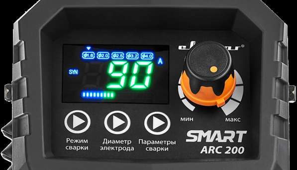Сварочный инвертор REAL SMART ARC 200 BLACK (Z28303) в Москве фото 4