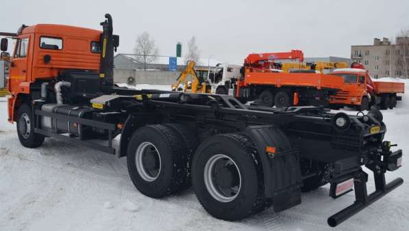 Мультилифт PALFINGER на шасси КАМАЗ 6520 в Москве фото 5