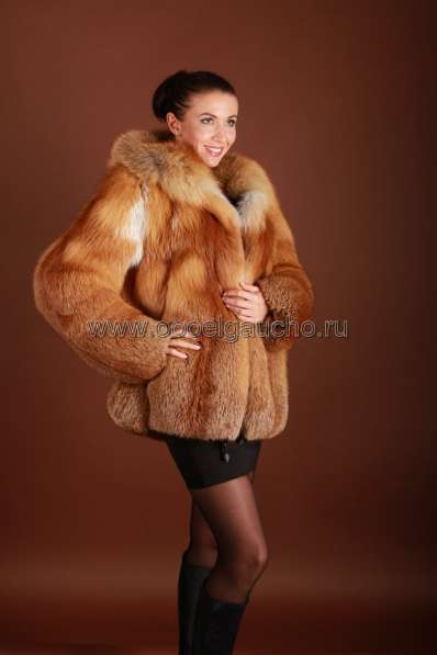 Куртка из меха рыжей лисы арт.: 5733 в Москве фото 7